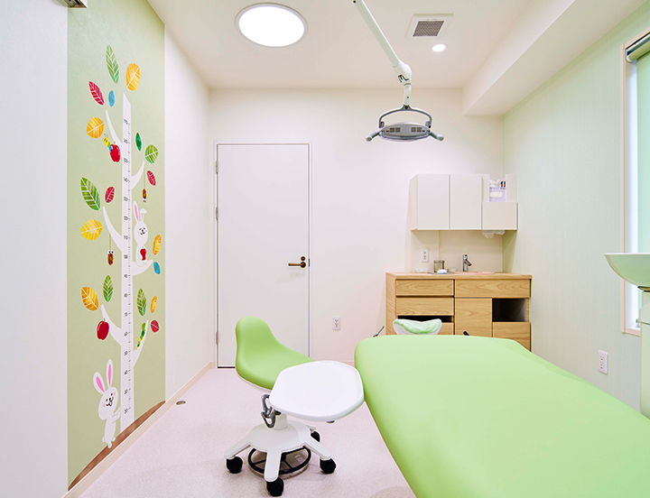 写真：お子様向け診察室